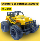 Brinquedo Carrinho Controle Remoto C/ Luz 4x4 Jeep Carro