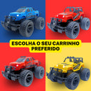 Brinquedo Carrinho Controle Remoto C/ Luz 4x4 Jeep Carro