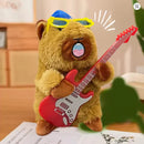 Brinquedo Interativo De Pelúcia De Capivara Dançando Com Som