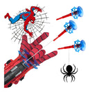 Brinquedo Homem Aranha Luva Lança Teia Dardos Spider-man