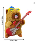 Brinquedo Interativo De Pelúcia De Capivara Dançando Com Som
