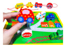 Brinquedo Infantil Educativo Cidade Carrinho De Madeira