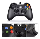 Controle  Com Fio Xbox Android Cor Preto console