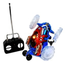 Carrinho Controle Remoto Carro Maluco Gira 360º C/ Luzes Led Cor Colorido