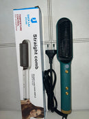 Escova Alisadora Pente Cabelo Modela 5 Temperaturas Bivolt