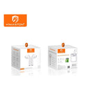 Fone De Ouvido Bluetooth Ly19 5.0 Sem Fio Hmaston Cor Branco