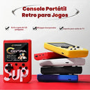 Mini Vídeo Game Nintendo Vídeo Portátil 400 Jogos Sup Retrô Clássicos Antigos Anos 80 com Controle Para 2 Pessoas