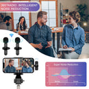 Novo Microfone Sem Fio K9 Mini para Gravação de Áudio e Vídeo iPhone iPad Android Laptop Live Gaming