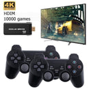 Video game Stick 4K Com 20000 Jogos  2 Controles Sem Fio Console Portatil Jogos Retro Video Game