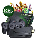 Video game Stick 4K Com 20000 Jogos  2 Controles Sem Fio Console Portatil Jogos Retro Video Game