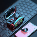 Fone de Ouvido Intra Auricular Bluetooth com Case de Carregamento Visor Digital