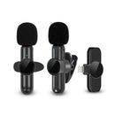 Novo Microfone Sem Fio K9 Mini para Gravação de Áudio e Vídeo iPhone iPad Android Laptop Live Gaming