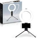 Ring Light Profissional P/Celular Com Tripé 14cm Led 7.4W