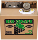 HmiL-U Banco roubando dinheiro, cofrinho para crianças, cofrinho para economizar dinheiro, roubo automático de dinheiro com fala em inglês, presente criativo (gato sorte)