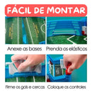 Futebol De Mesa Lançador Tabuleiro Jogo Gol Infantil Pinball