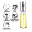 Spray De Azeite Borrifador De Temperos Pulverizador Vinagre Óleo Shoyo Cor Prata