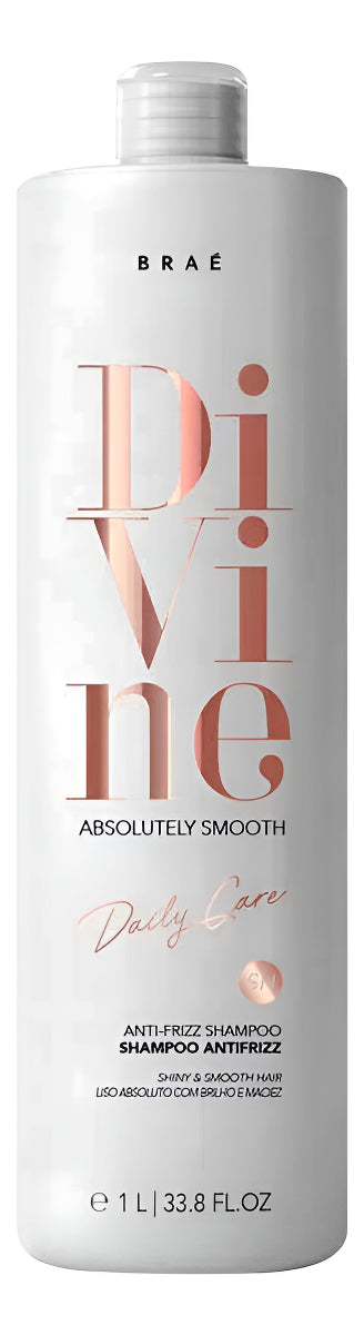 Braé Divine Daily Care Shampoo Anti-frizz 1l