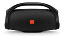 Caixa De Som Boombox Bluetooth Portátil 22cm Preto