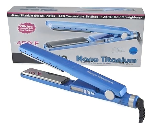 Chapinha Profissional Alisadora Para Cabelos Estary Pro Nano Cor Azul