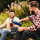 Aloufea 12oz Stainless Steel Insulated Coffee Mug With Ha Re