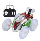 Carrinho Controle Remoto Carro Maluco Gira 360º C/ Luzes Led Cor Colorido