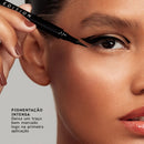 Caneta Delineadora Preta - Line My Eyes Océane Edition 1,2ml Cor Preto Efeito Mate