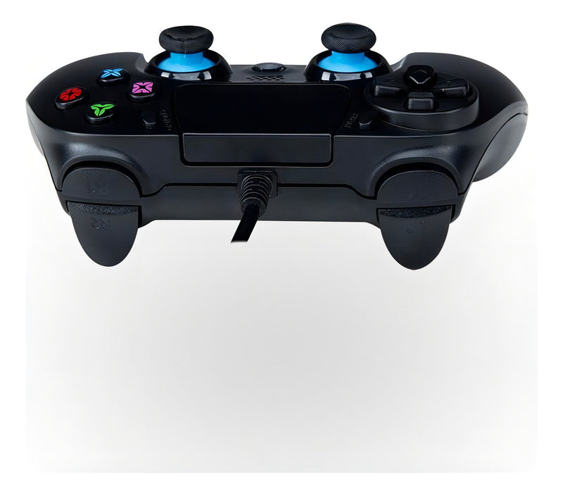Controle Quartum Dazz Usb 2.0 Para Pc/ps3/ Ps4 Cor Preto