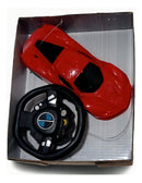 Carrinho De Controle Remoto Volante Draxte Esportivo 27mhz Cor Vermelho Personagem Sport