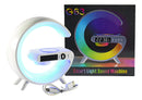 Luminária G-speaker Som Bluetooth 10w Carregador Indução Rgb Cor Branco