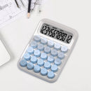 Desktop Mechanical Calculator 12 Digits For Gradient Blue