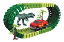 Pista De Dinossauro Track Monta Desmonta 52 Peças Educativa