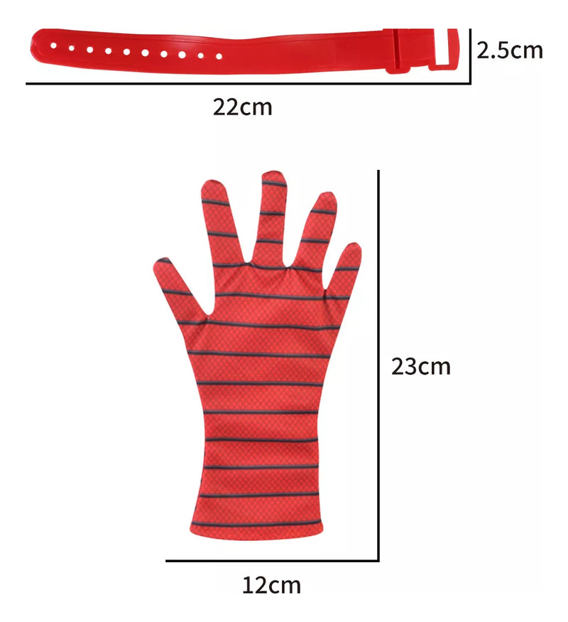 Brinquedo Arminha Lança Agua Homem Aranha Com Luva Spider