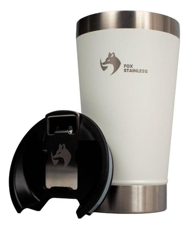 Copo Térmico Quente E Frio Tampa 473ml cor variadas