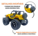 Brinquedo Carrinho Controle Remoto C/ Luz 4x4 Jeep Carro