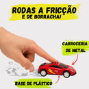 Kit Carros De Ferro Brinquedo Infantil Miniatura Colorido