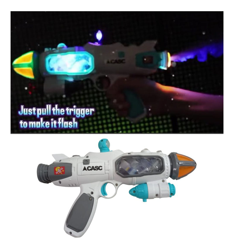 Brinquedo Arminha Arma Missão Espacial  Com Luz E Som