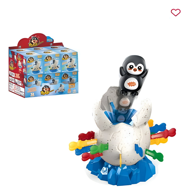 Jogo Simulador Pula Pinguim  Pirata Em Ovo Oculto Interativo