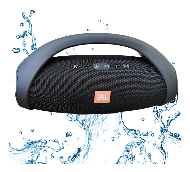 Caixa De Som Boombox 35cm 70w Bluetooth Portátil Cor Preto