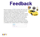 Carrinho De Controle Volante Corrida Veloz Racing Ferrari