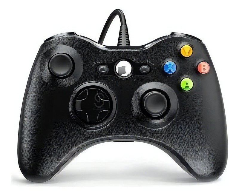 Controle  Com Fio Xbox Android Cor Preto console