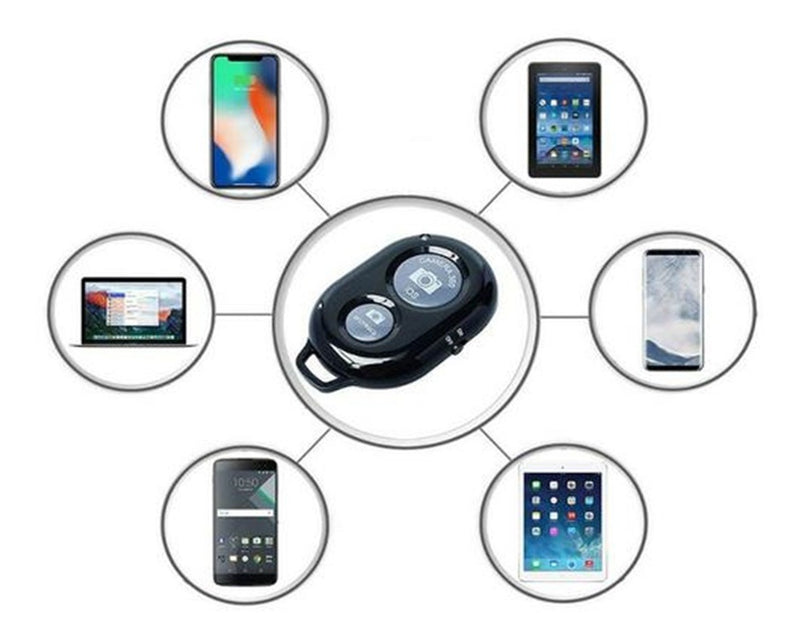 Controle Bluetooth Compatível Celular Android iPhone Selfie