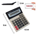 Ecooda EC1200 Calculadora 12 Dígitos Mesa/escritório/escolar Cor Preto