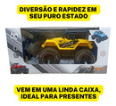 Brinquedo Carrinho Controle Remoto C/ Luz 4x4 Jeep Carro