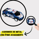 Kit Carros De Ferro Brinquedo Infantil Miniatura Colorido