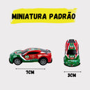Kit Carros De Ferro Brinquedo Infantil Miniatura Colorido