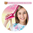 Kit Mechas Coloridas Chapinha Infantil Pinta Cabelo Colorido