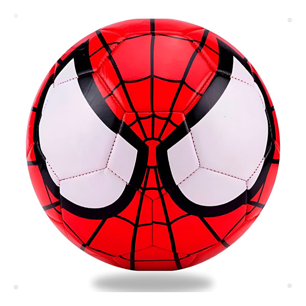 Bola De Futebol Homem Aranha Couro Sintético Linda Infantil