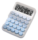Desktop Mechanical Calculator 12 Digits For Gradient Blue
