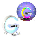 Luminária G-speaker Som Bluetooth 10w Carregador Indução Rgb Cor Branco