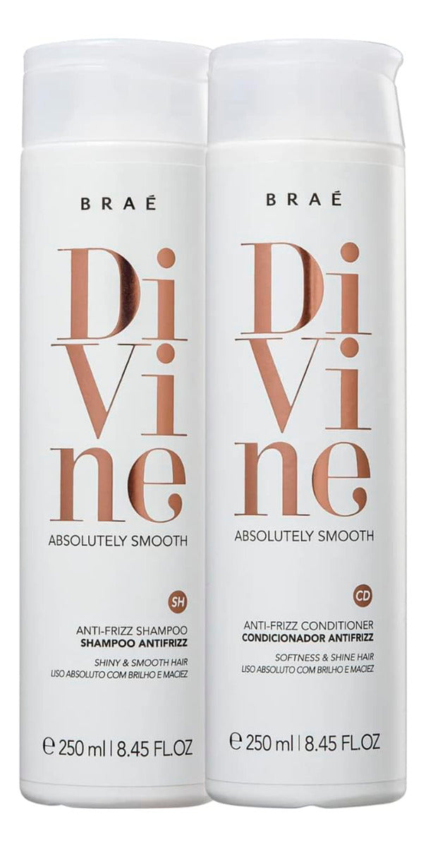 Braé Divine Kit Com 4 Produtos (sh+cd+másc+óleo)
